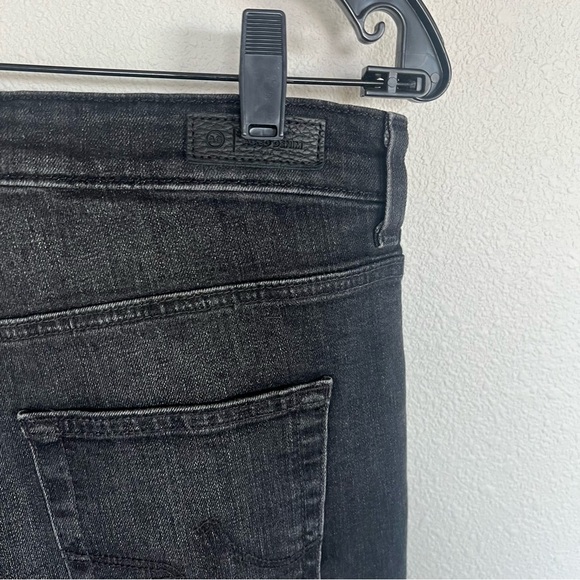 NWOT AG Saige Ankle Straight Leg Jean 6 Years Catalyst Black Grey Denim Women 29 - Picture 11 of 13